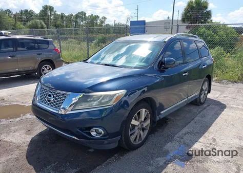 2013 Nissan Pathfinder Platinum from USA, damaged, VIN 5N1AR2MN5DC644170
